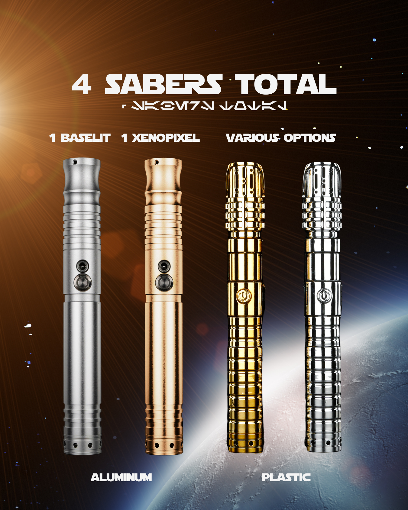 Family Duel Bundle (4 Sabers)