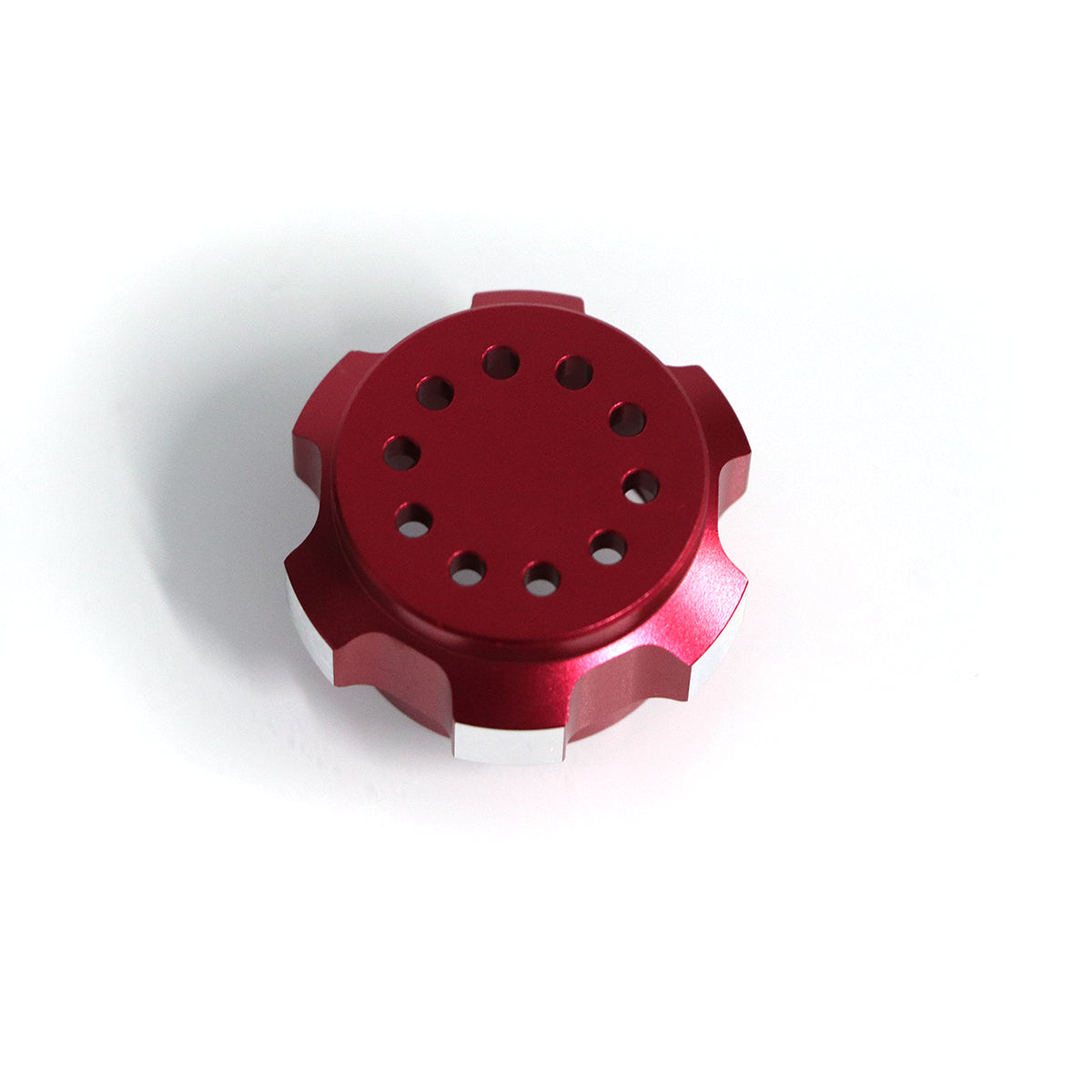 Vented pommel cap, detail view