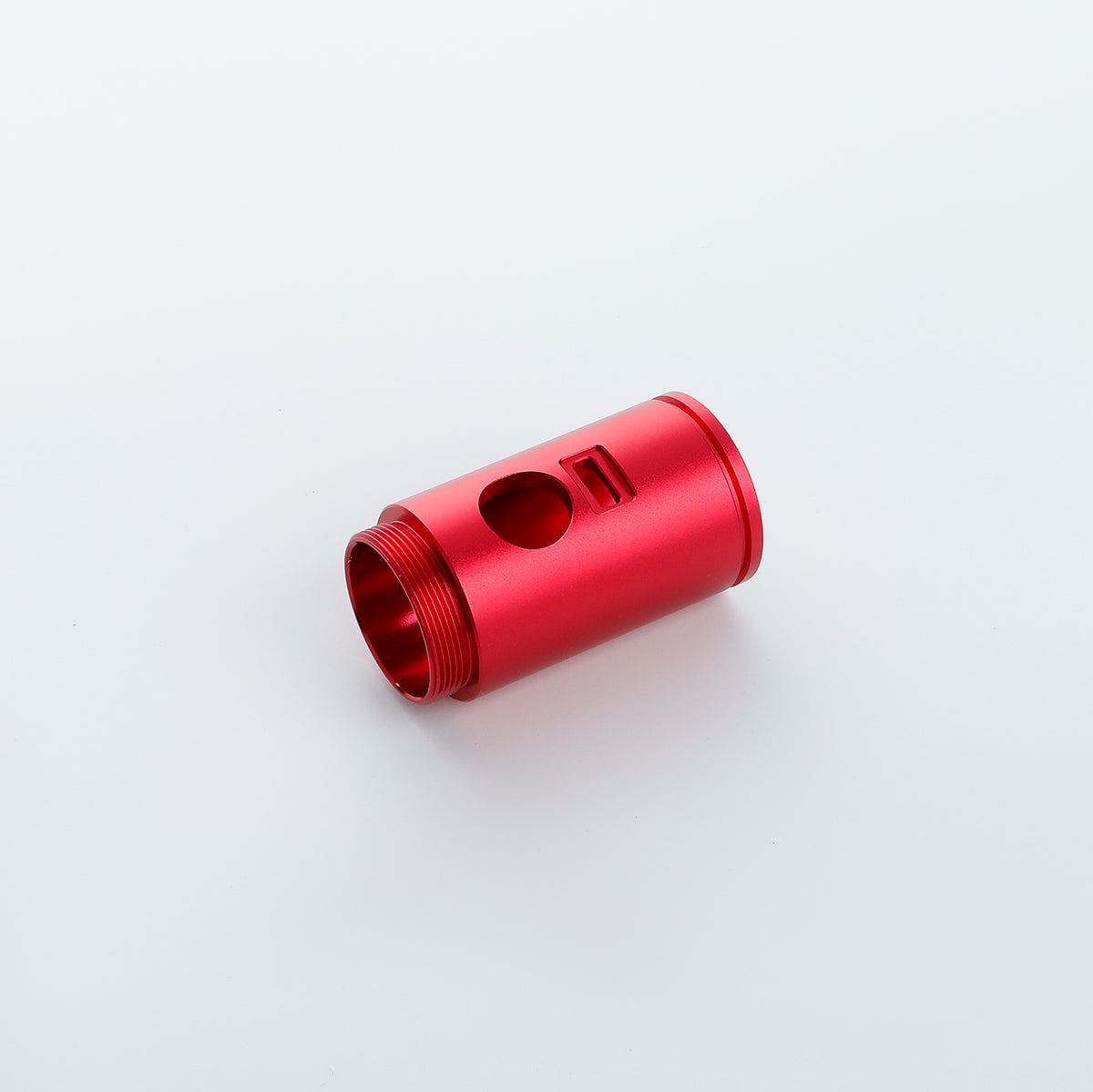 Single-Button Control Section in red