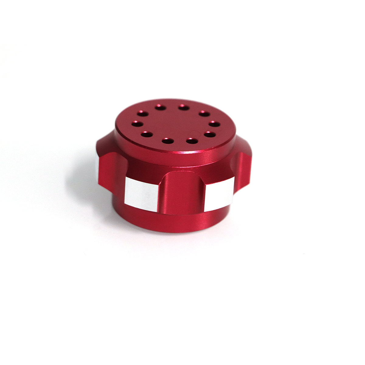 Vented pommel cap, alternate view