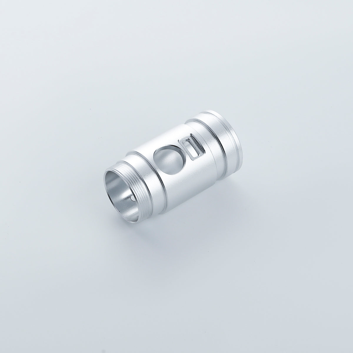 Twin-Port Control Section in silver