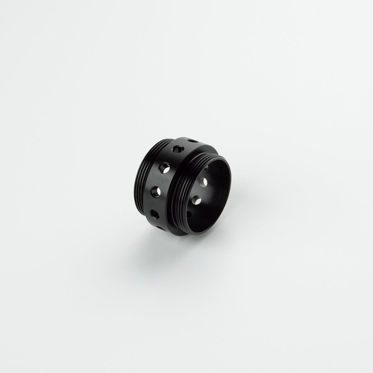 Drilled Accent Ring in black