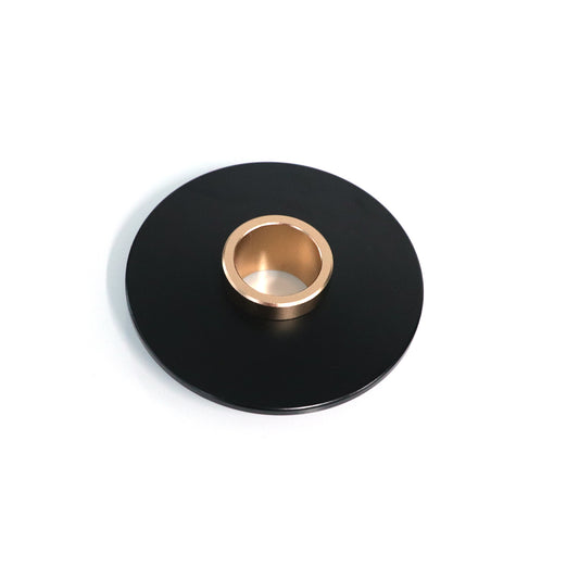 Guard disc with brass collar for the Saber Workshop modular hilt system