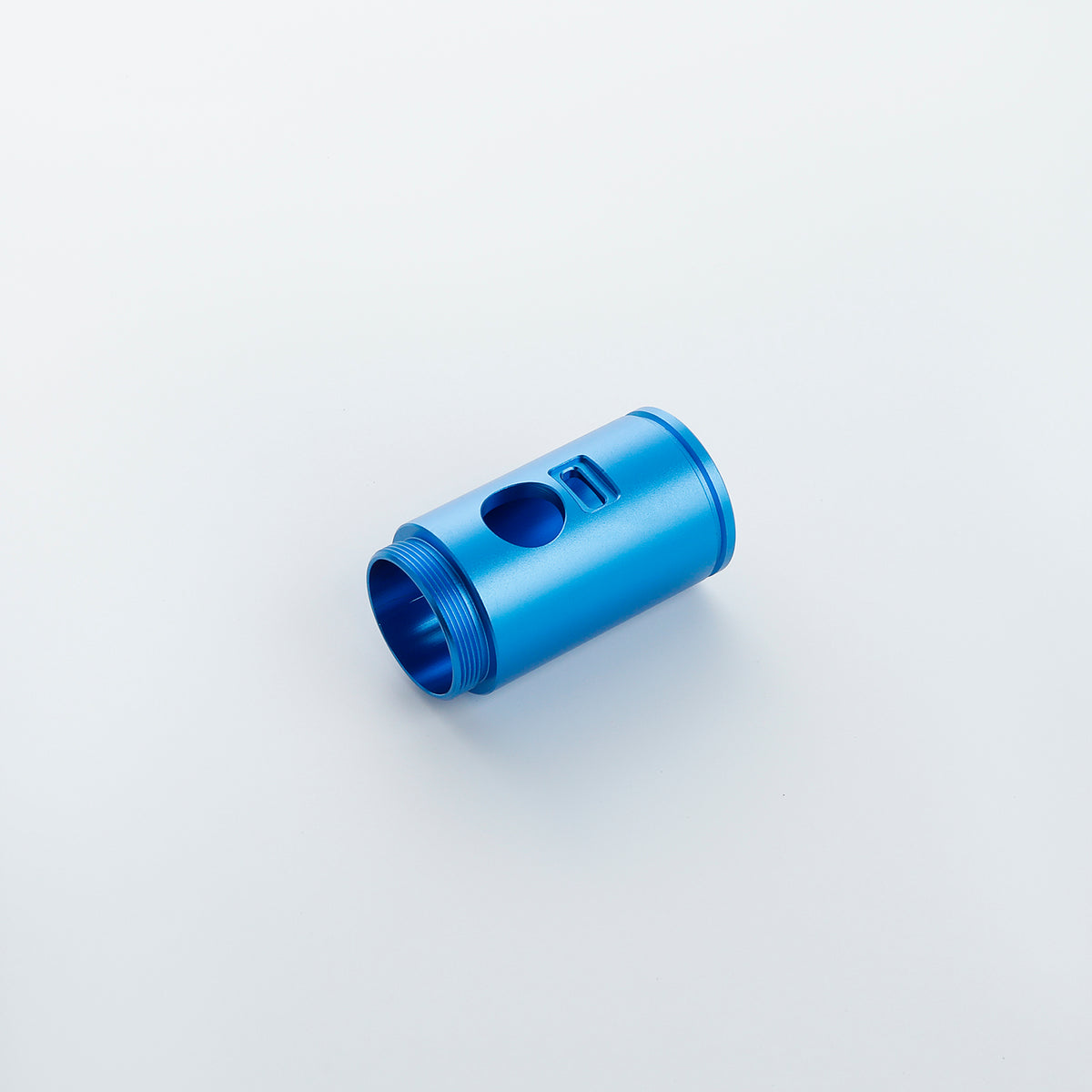 Single-Button Control Section in blue