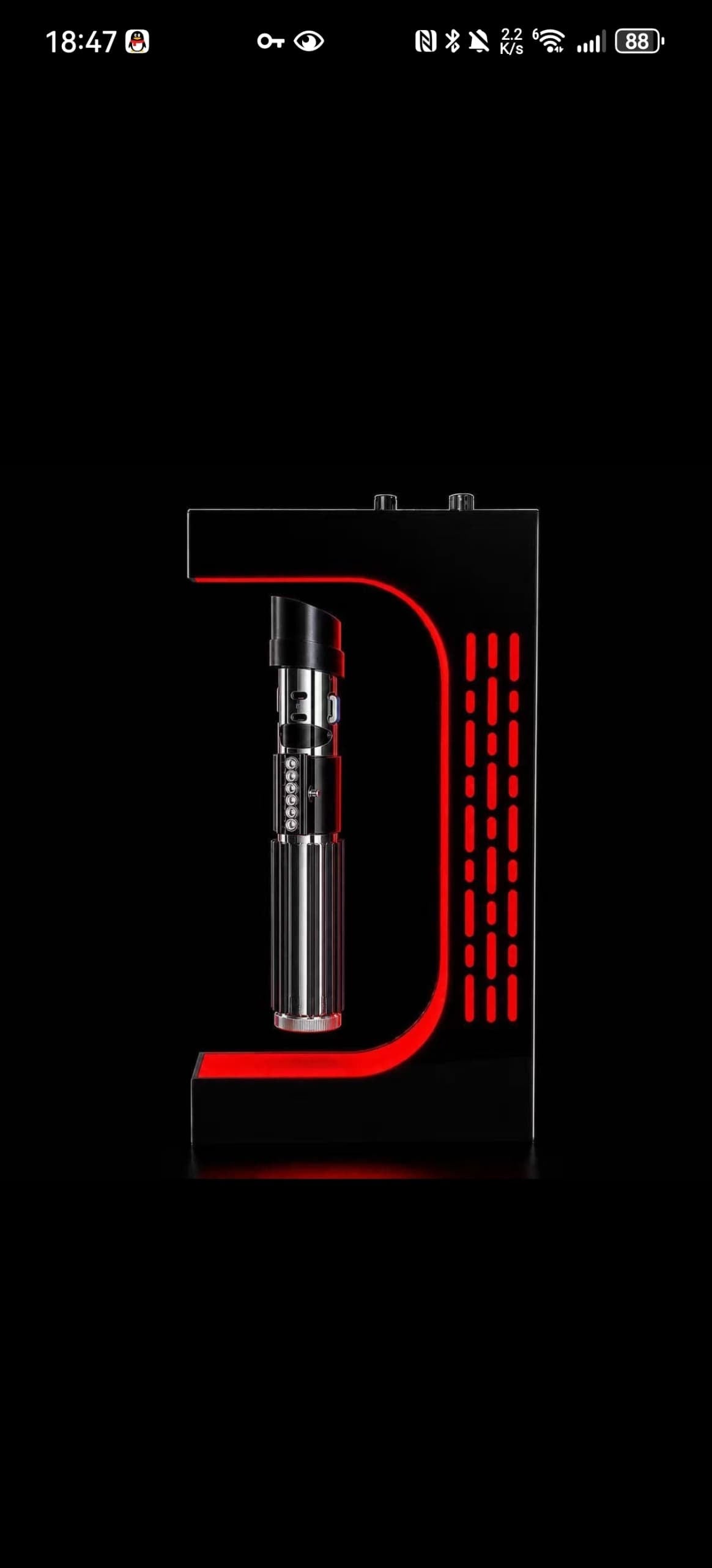 Levitating Saber Stand